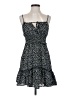 Shein 100% Polyester Polka Dots Black Cocktail Dress Size 4 - photo 1
