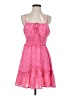 Shein 100% Polyester Hearts Pink Cocktail Dress Size 4 - photo 1