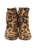 Franco Sarto Animal Print Brown Ankle Boots Size 7 1/2 - photo 2