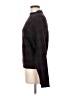 Express Houndstooth Burgundy Pullover Sweater Size M - photo 5