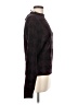 Express Houndstooth Burgundy Pullover Sweater Size M - photo 4