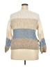 Unbranded Color Block Ivory Pullover Sweater Size 2X (estimated) - photo 2