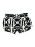 Express Outlet 100% Polyester Print Black Shorts Size XS - photo 1