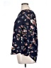 Fun2Fun Floral Blue Long Sleeve Blouse Size XL - photo 5