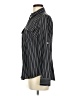 MICHAEL Michael Kors 100% Polyester Stripes Black Long Sleeve Blouse Size M - photo 5