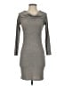 Potter's Pot Gray Casual Dress Size XS (estimated) - photo 1