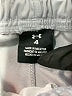 Under Armour 100% Polyester Silver Track Pants Size 4 - photo 3