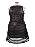 Maurices 100% Polyester Stripes Black Cocktail Dress Size 22 - photo 2