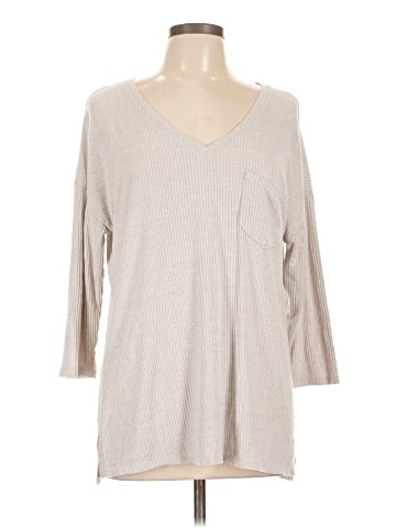 a.n.a. A New Approach 3/4 Sleeve T-Shirt (view 1)