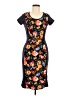 Love J Print Black Casual Dress Size M - photo 1