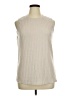 Unbranded Ivory Sleeveless Blouse Size XL - photo 1