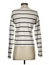 MNG Stripes Ivory Turtleneck Sweater Size XS - photo 2