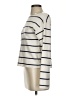 MNG Stripes Ivory Turtleneck Sweater Size XS - photo 5