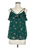 Japna 100% Polyester Green Sleeveless Blouse Size M - photo 1