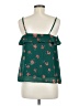 Japna 100% Polyester Green Sleeveless Blouse Size M - photo 2