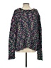 Minkpink 100% Acrylic Tweed Teal Blue Pullover Sweater Size S - photo 2