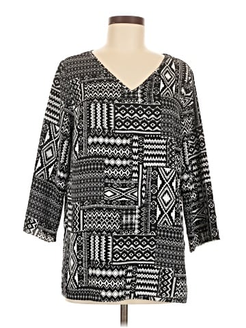 Mario Serrani 3/4 Sleeve Blouse (view 1)