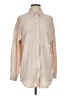 JoyLab Color Block Tan Long Sleeve Blouse Size S - photo 1