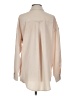 JoyLab Color Block Tan Long Sleeve Blouse Size S - photo 2
