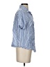 Target Stripes Blue Short Sleeve Button-Down Shirt Size S - photo 4