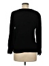 14th & Union 100% Rayon Black Long Sleeve Blouse Size M - photo 2