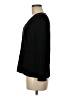 14th & Union 100% Rayon Black Long Sleeve Blouse Size M - photo 5