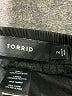 Torrid 100% Polyester Chevron-herringbone Black Shorts Size 2X Plus (2) - photo 3