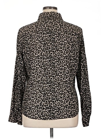 Jones New York Sport Long Sleeve Blouse (view 2)