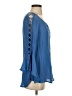 C established 1946 Blue 3/4 Sleeve Blouse Size XS - photo 4