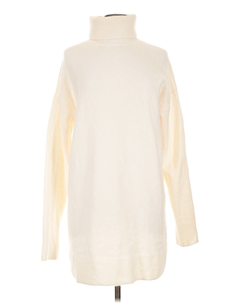 Pre-owned Mng Casual Dress In White