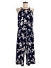 Wisp Floral Blue Jumpsuit Size 6 - photo 1