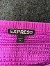 Express 100% Polyester Solid Purple Cocktail Dress Size 0 - photo 7