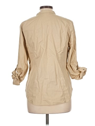 Hester & Orchard 3/4 Sleeve Button-Down Shirt (view 2)
