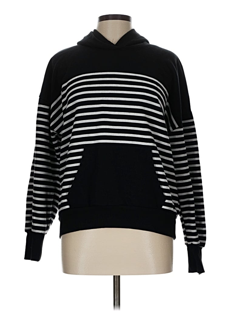 Pre-owned Evereve Pullover Sweater In Black