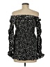 Assorted Brands 100% Rayon Black Cocktail Dress Size M - photo 2