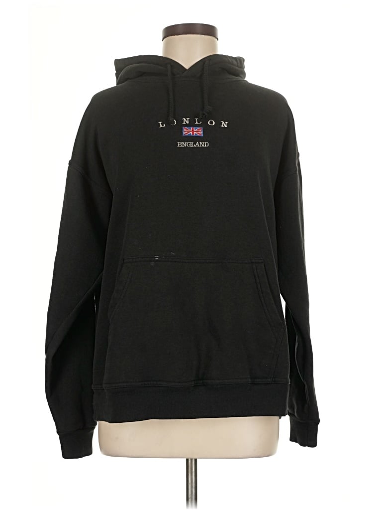Pre-owned Style Pullover Hoodie In Black