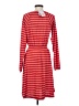 Lularoe Stripes Red Casual Dress Size XS - photo 2