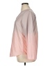 Coeur De Vague 100% Polyester Pink Ivory 3/4 Sleeve Blouse Size XL - photo 5