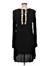 Rusty 100% Rayon Solid Black Casual Dress Size M - photo 2
