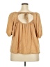 Old Navy Tan Short Sleeve Blouse Size XXL - photo 2