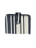 Unbranded Stripes Gray Black Wallet One size - photo 1