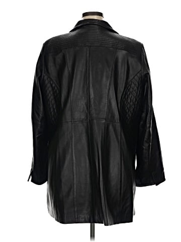 Ellen Tracy Leather Jacket (view 2)