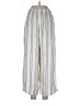Maven West 100% Rayon Stripes Silver Casual Pants Size L - photo 2