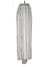 Maven West 100% Rayon Stripes Silver Casual Pants Size L - photo 4