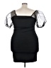 Love J Black Cocktail Dress Size 3X - photo 2