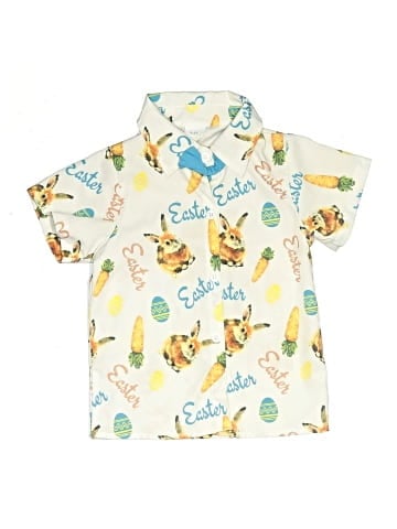 Unbranded Short Sleeve Button-Down Shirt (view 1)