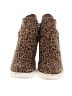 Linea Paolo Animal Print Brown Tan Ankle Boots Size 7 - photo 2