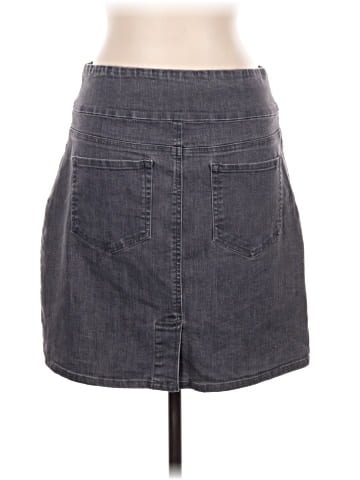 Chadwicks Denim Skirt (view 2)