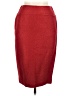 Moulinette Soeurs Chevron-herringbone Red Formal Skirt Size 6 - photo 1