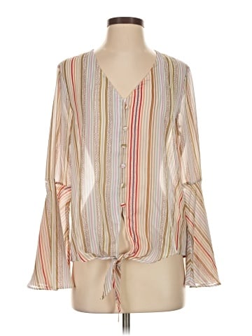 Mystree Long Sleeve Blouse (view 1)